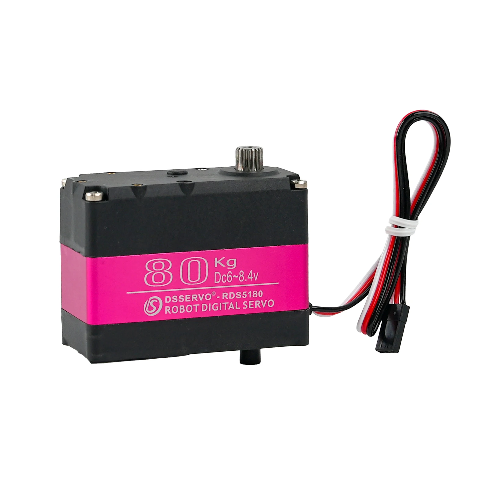 80 كجم. سم محرك معزز رقمي 7.4 فولت ثنائي المحور عزم دوران عالي معدني مقاوم للماء مع قوس لسيارة RC 5:1 Baja SAVOX-0236