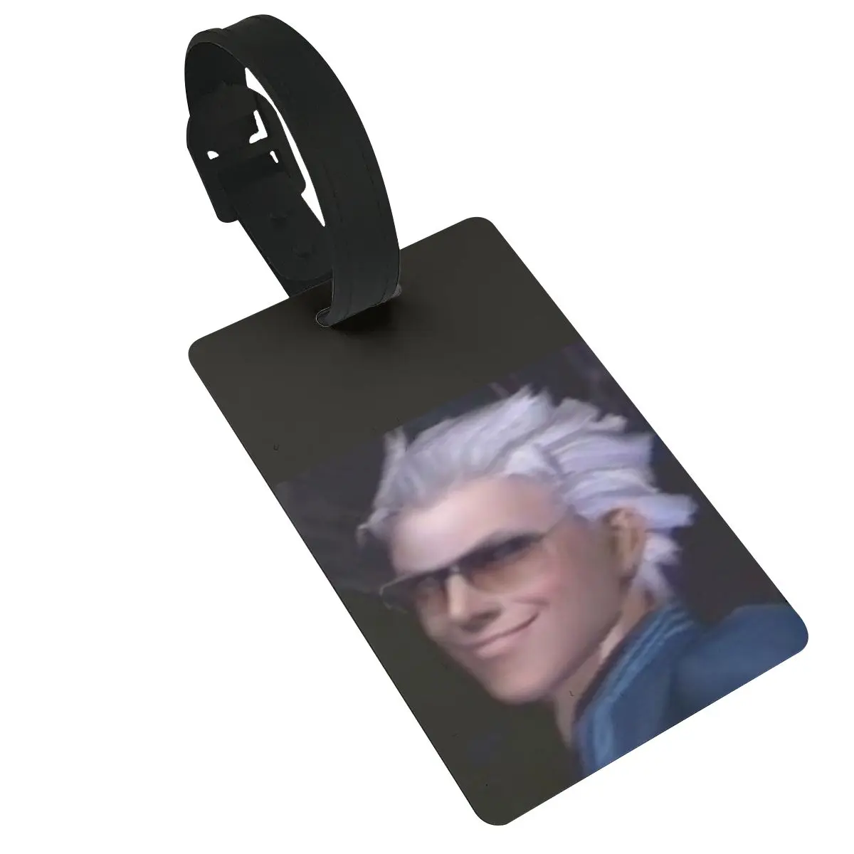 

Vergil From The Devil May Cry Series Luggage Tags Suitcase Accessories Travel Baggage Boarding Tag Portable Label Holder ID