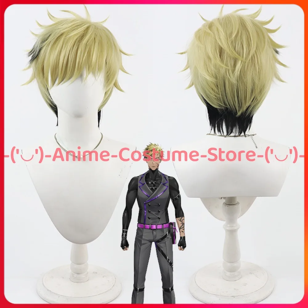 

VTuber Vantacrow Bringer Косплей Парик Аниме Игровой Персонаж Хэллоуин Карнавальный Костюм Парики Термостойкие Синтетические Волосы