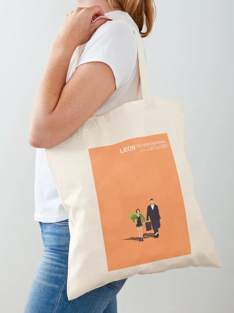 Leon The Professional Minimalist Movie poster Tote Bag supermarket folding bag the tote bag great