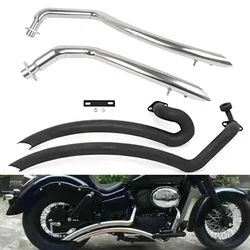 Exhaust Muffler Pipe KiFor Honda Shadow VT750/ Spirit 750/Phantom 750/ VT750C Shadow Aero 750 VT750C2 VT750C2B VT750DC ACE750
