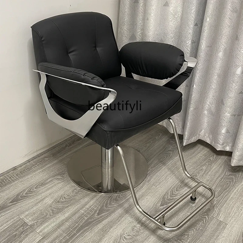 

For Hair Salon Barber Chair New Hair Cutting Chair Lifting Swivel Chair Hot Dyeing Salon Stool beauty salon