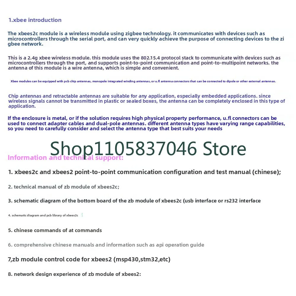 6.3mW 1200m Wireless Data Transmission Module S2 Upgraded Version Comes with Materials