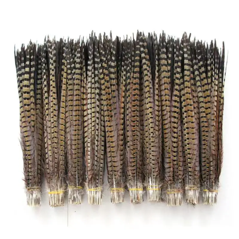 Natural Pheasant 50pcs Tail Feathers Hats Head Wear Centerpieces for Wedding Decorations Feather Plumes Party Deancing