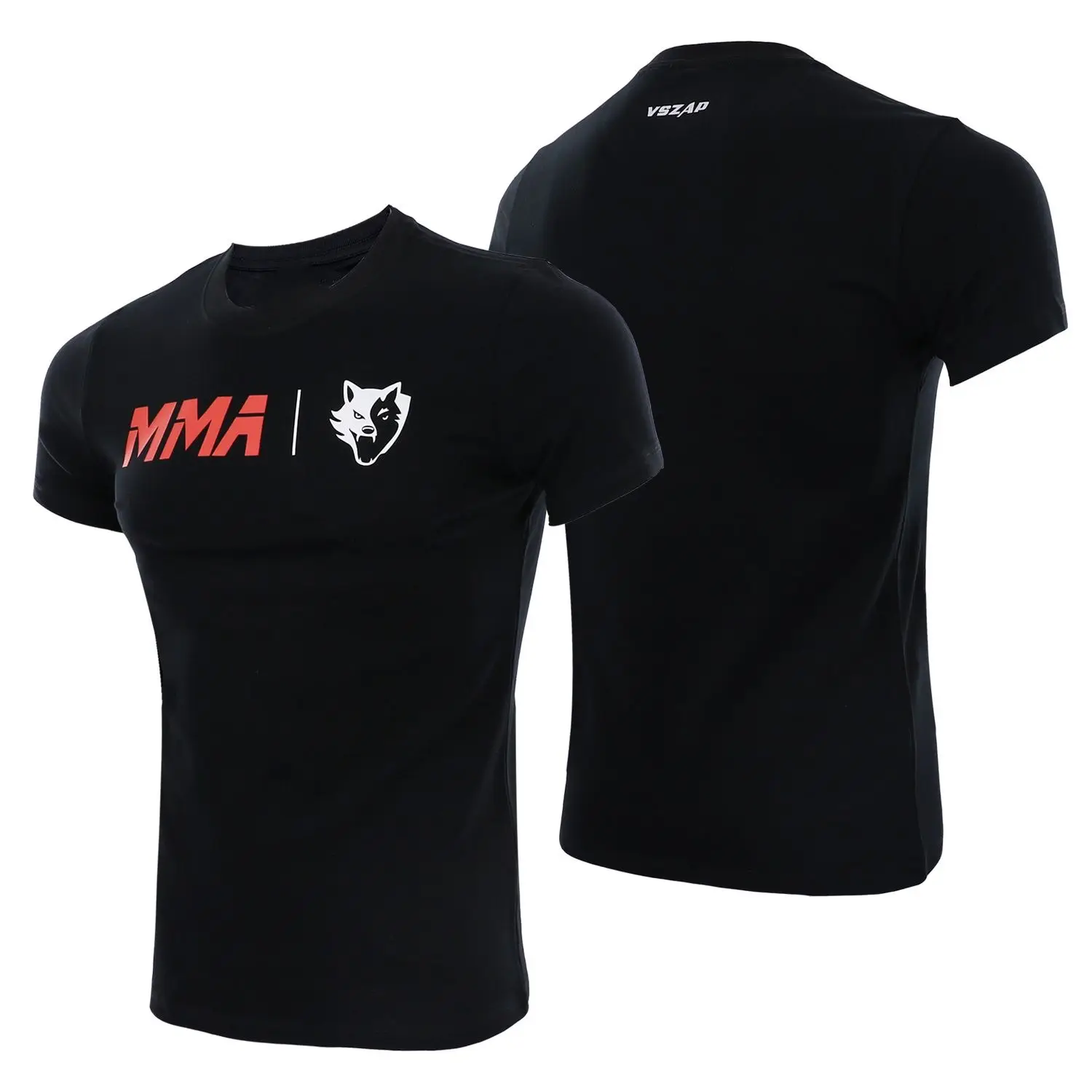 MMA Mixed Martial Arts Pure Cotton Sports Training Fighting UFC Short-sleeved T-shirt Fitness Match The Same Thai Boxing Clothes