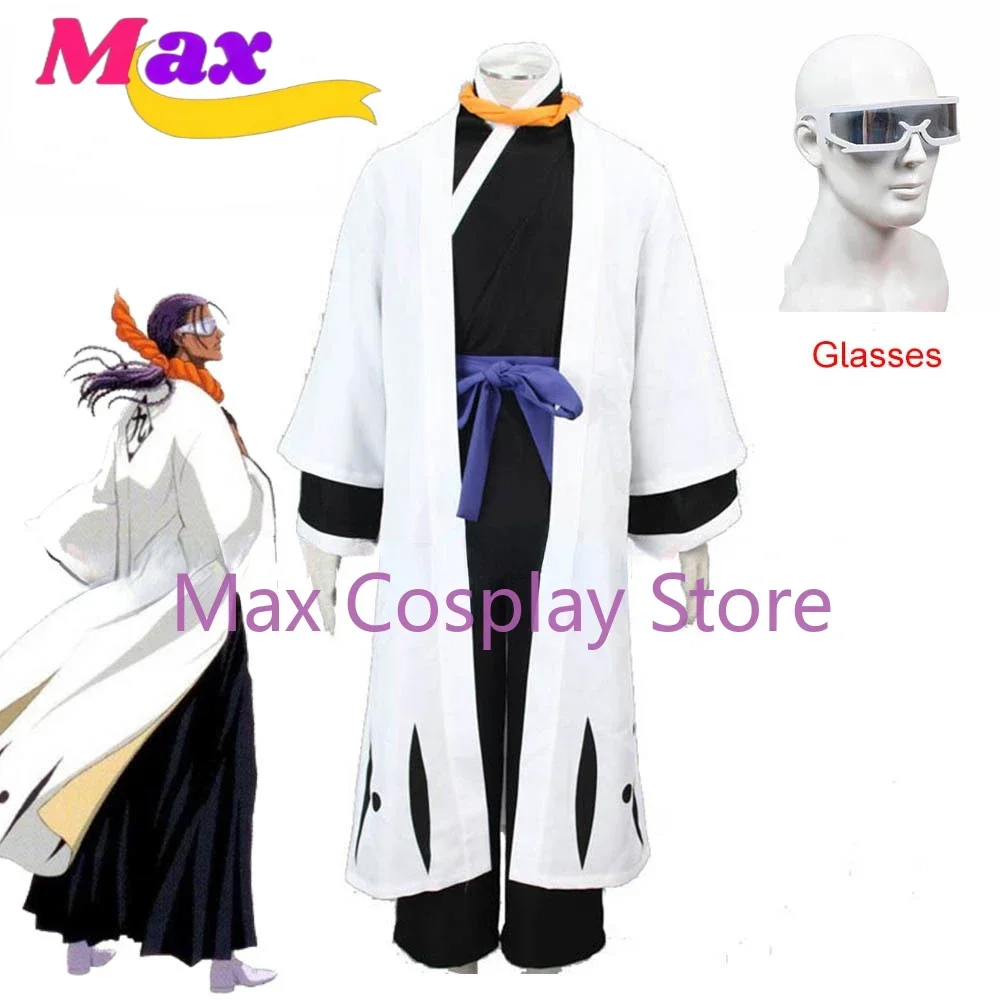 Max Bleach Tousen Kaname 9th Division Cosplay Anime Kostüm Kimono Kendo Cos Kleidung