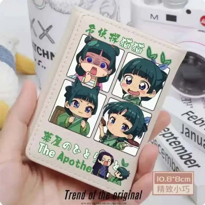 

Аниме «Дневники аптекартии», модный кошелек из искусственной кожи, кошелек для карт, засов для монет, сумка для денег, подарок для косплея, B753, хит