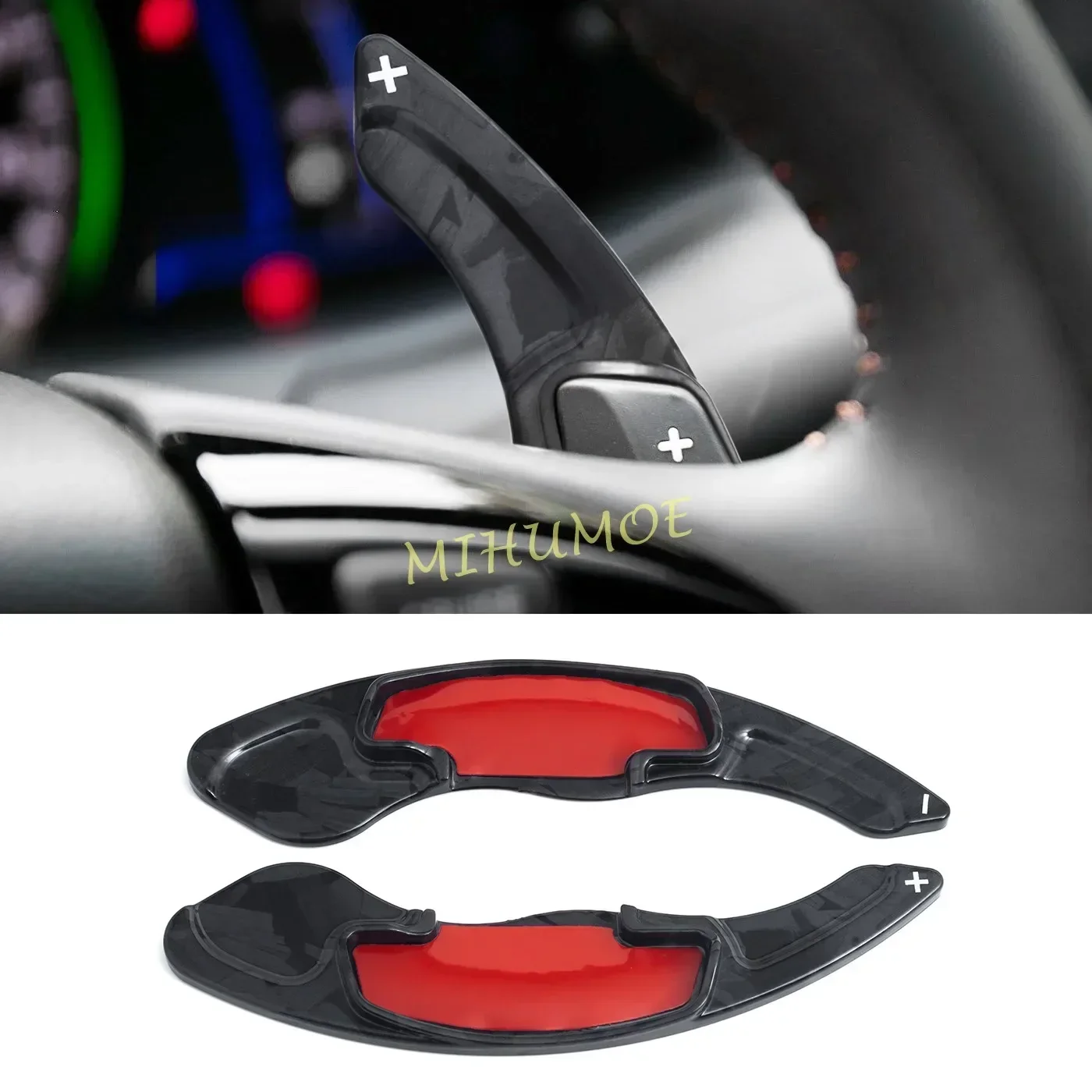 Voor Honda Accord 9e/10e Civic 10e CR-V 5e Inzicht Abs Balck Auto Interieur Stuurwiel Paddle Shift Verlenging