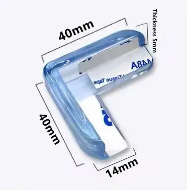 4/8/12/16PCS Baby Veiligheid Siliconen Protector Tafel Hoek Rand Bescherming Cover Elektrische Socket kinderen Anticollision Guards - afbeelding 1