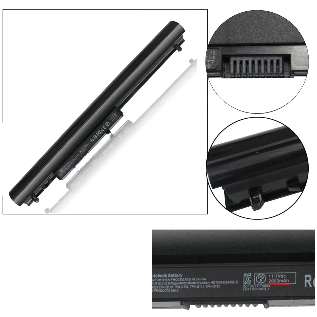 Imagem -05 - Bateria do Portátil para hp Pavilion 15-n200ei 14-y 14-n221sa 15-f271wm 15-f272wm Hstnn-db6n 11.1v 29wh La03df La03