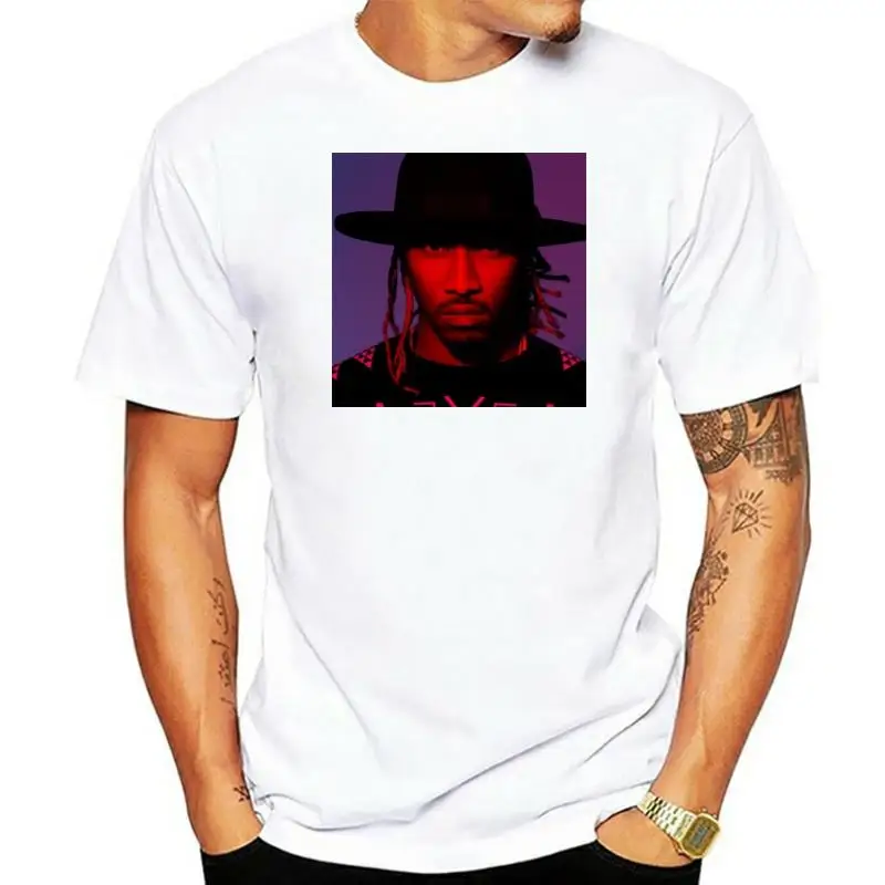 Future Purple Reign White T-Shirt Evol kanye Drake freebandz ovo T-Shirt Summer Short Sleeve Cotton Tshirt Streetwear