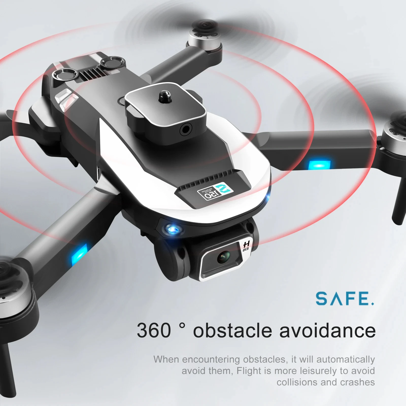 KBDFA S150 Drone HD Dual Camera Professional Aerial Photography Obstacle Avoidance Brushless Helicopter RC Quadcopter Toy Gifts view 4