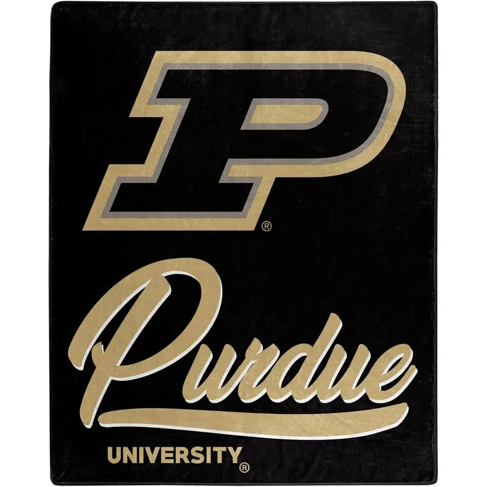 

Плед-покрывало унисекс NCAA из рашеля для взрослых, северо-западный дизайн