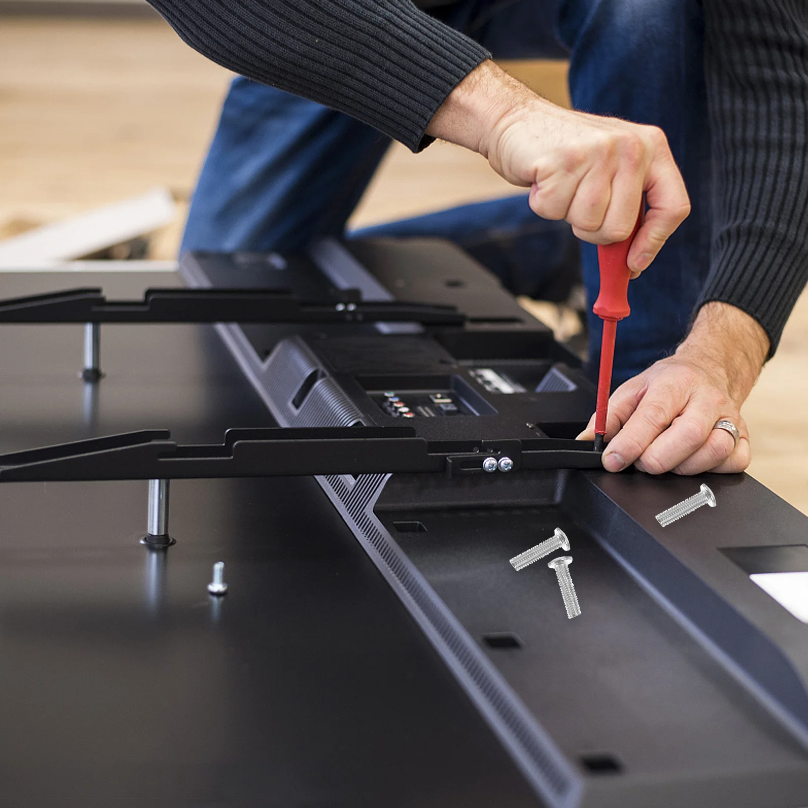 

1Set Mount Screw Kit Solid Material M5 M6 M8 Screws Washers Spacers Easy Install Wall Mount Mounting Screws Set