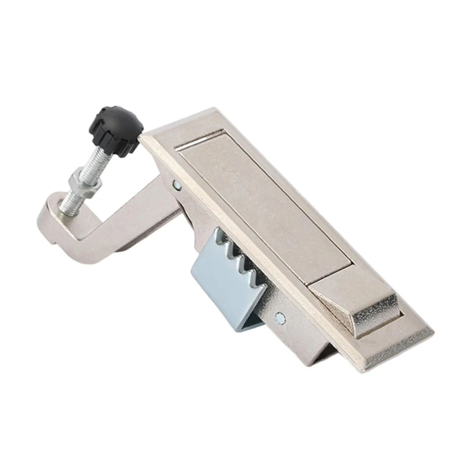 Compression Latch Lock Zinc Alloy Push Button Cabinet Latch Metal Lock Flush Mount for Electrical Enclosure and Control Panel