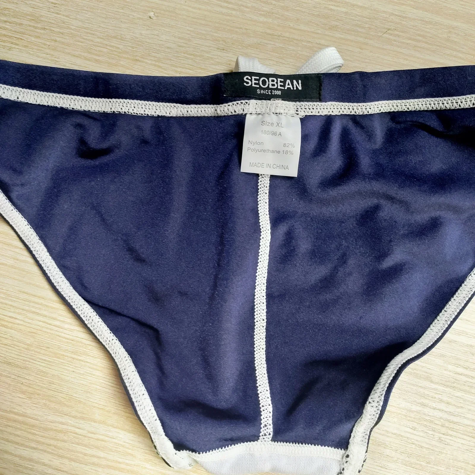Seobean Classic Swim Bikini for Men, Swimming Briefs, Beach Sexy Bikini Shorts,Sungas Trunks