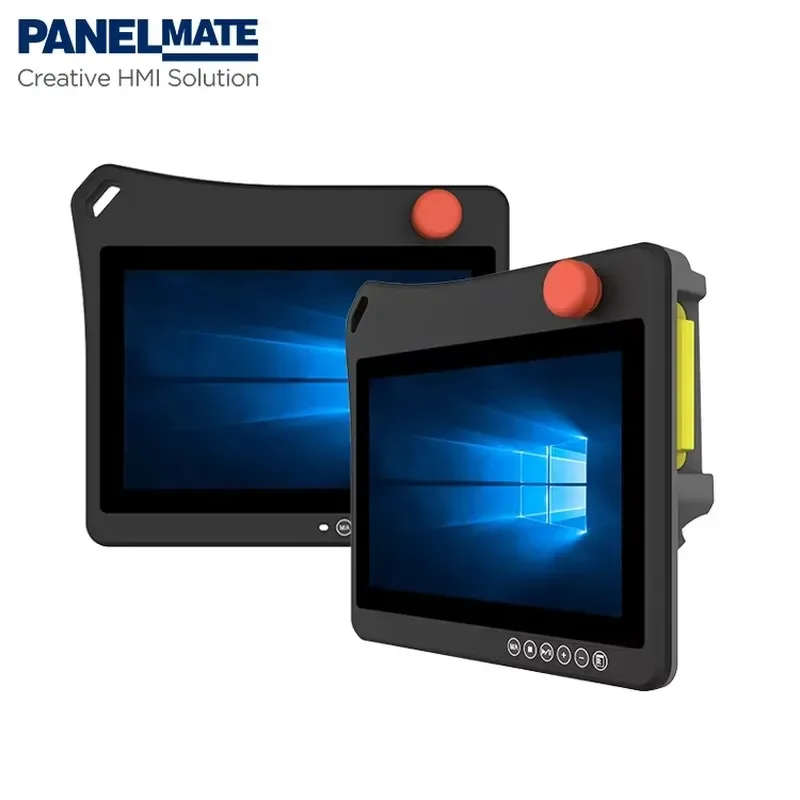 Hot Sale 10.1 Inch IP65 Teach Pendant CNC Control Panel EtherCAT IDD-LINK4 Port with Adapter Box TouchScreen Display
