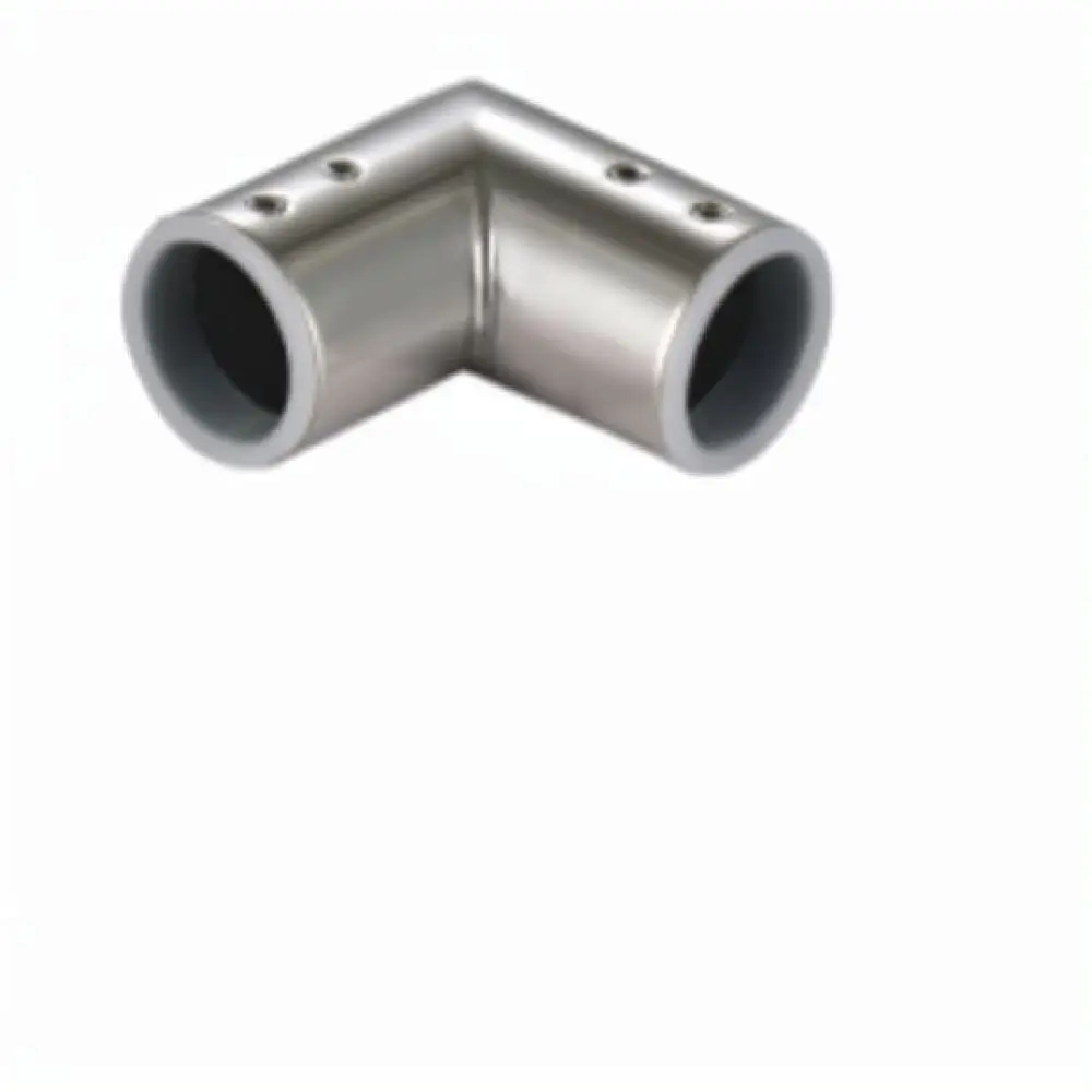 Stainless Steel Bathroom Glass Door Connector Shower Enclosure Round Tube Fitting Stabilizing Support Modern Hardware