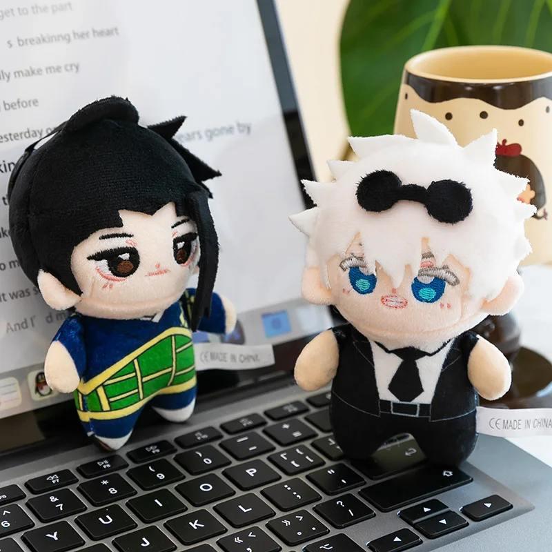 12CM Niedliche Gojo Satoru Geto Suguru Nanami Kento Fushiguro Megumi Itadori Yuji Plüschtiere Gefüllte Weiche Anime-Anhänger-Puppe Geschenk – Detail 14