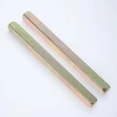 2 stücke Ersatz Bar 85Mm Vierkant Stick Für Alten Stil Knopf Langlebige Eisen Garage Hardware Lange Spindel Einfach Installieren spindel Für