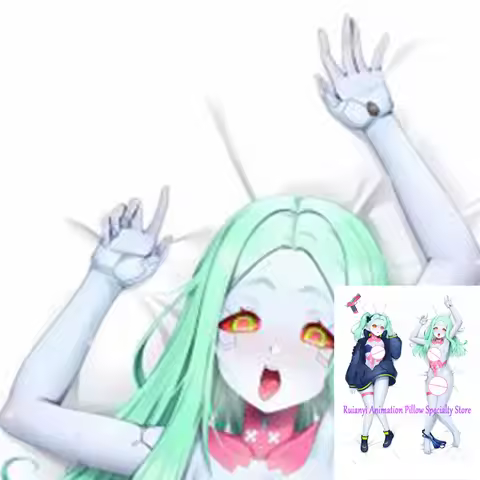 Dakimakura Anime Pillow Cover Rebecca Double Sided Print 2-Side Print Pillowcase Body Decoration