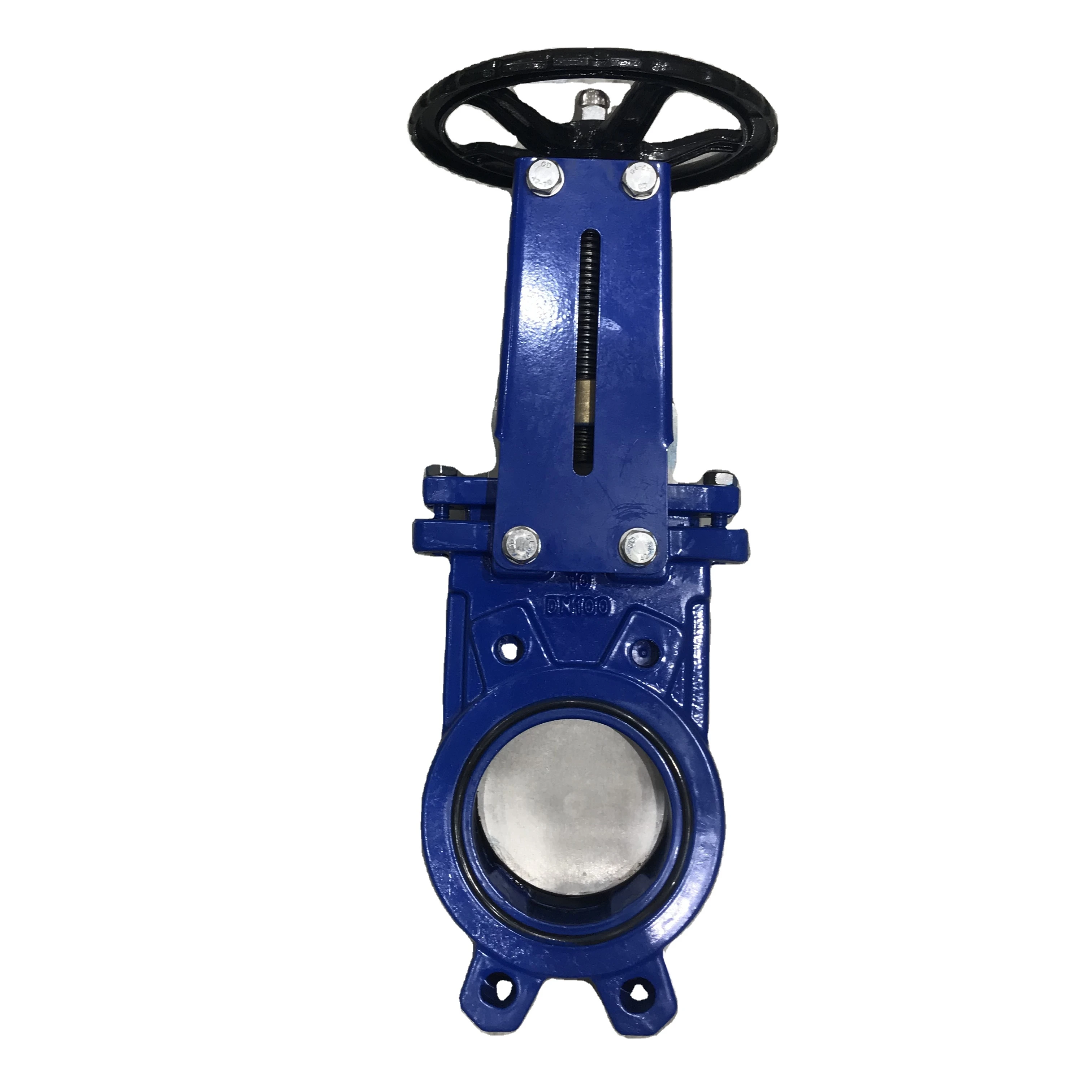 Manual Slurry 150psi Stainless Steel 316 Material 2-Way Flow Direction Slurry Knife Gate Valve