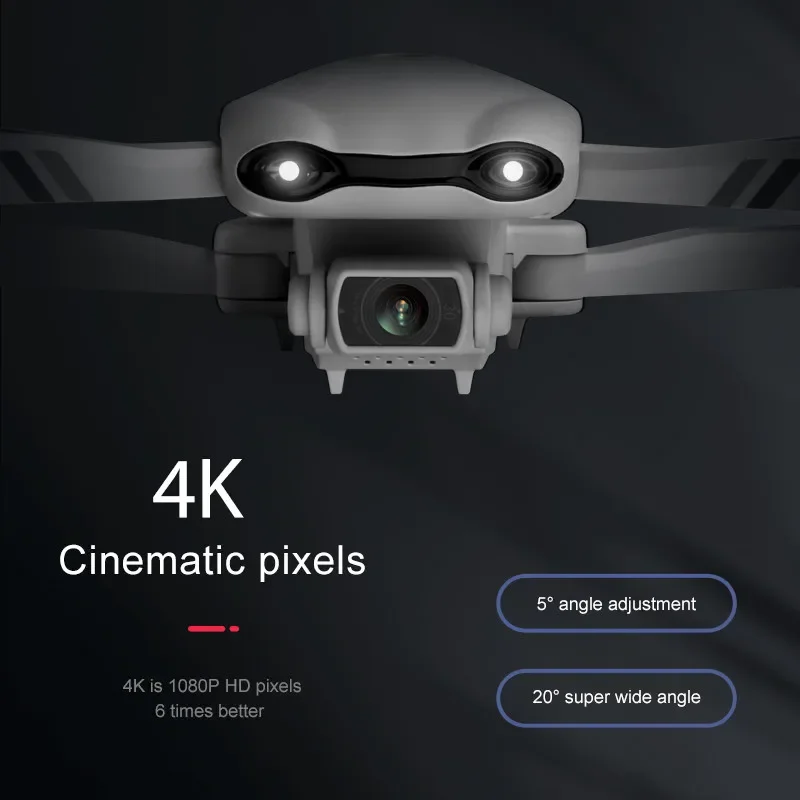 New F10 4K HD dual camera with GPS 5G WIFI wide angle FPV real-time transmission rc distance 2km professional drone