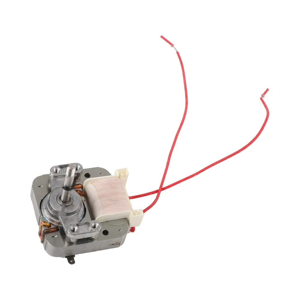 220V 4.2W Shaded Pole Asynchronous Fan Motor Silver Metal Plastic For Heat Dissipation Kitchen Appliance Cooling Replacement Par