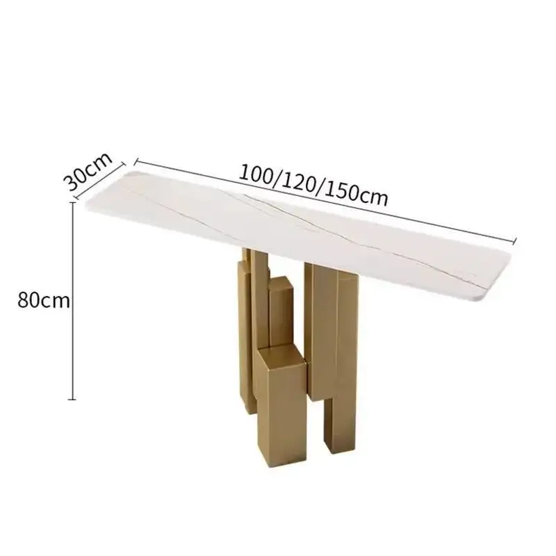 

Console Table Metal Modern Midcentry Luxury Entrance Hallway Console Table Nordic Lobby Wohnzimmer Tisch Living Room Furniture