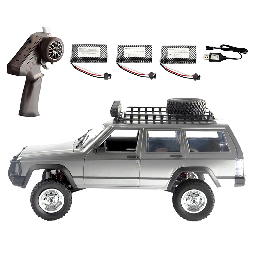 Mn78 1/12 2.4g Full Scale Cherokee Remote Control Car Four-wheel Drive Climbing Car Rc Toys For Boys Gifts