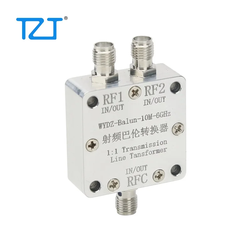 

TZT WYDZ-Balun-10M-6GHz/WYDZ-Balun-4.5M-3GHz 1:1 трансмиссионный линейный трансформатор поддерживает часы синусоидальной волны и квадратной волны