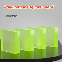 Thickness 2/3/4/5/6/8/10/15-50mm Translucent Polyurethane Board Elastic Rubber Pad Die Mould Damping Block Punching Mute Gaskets