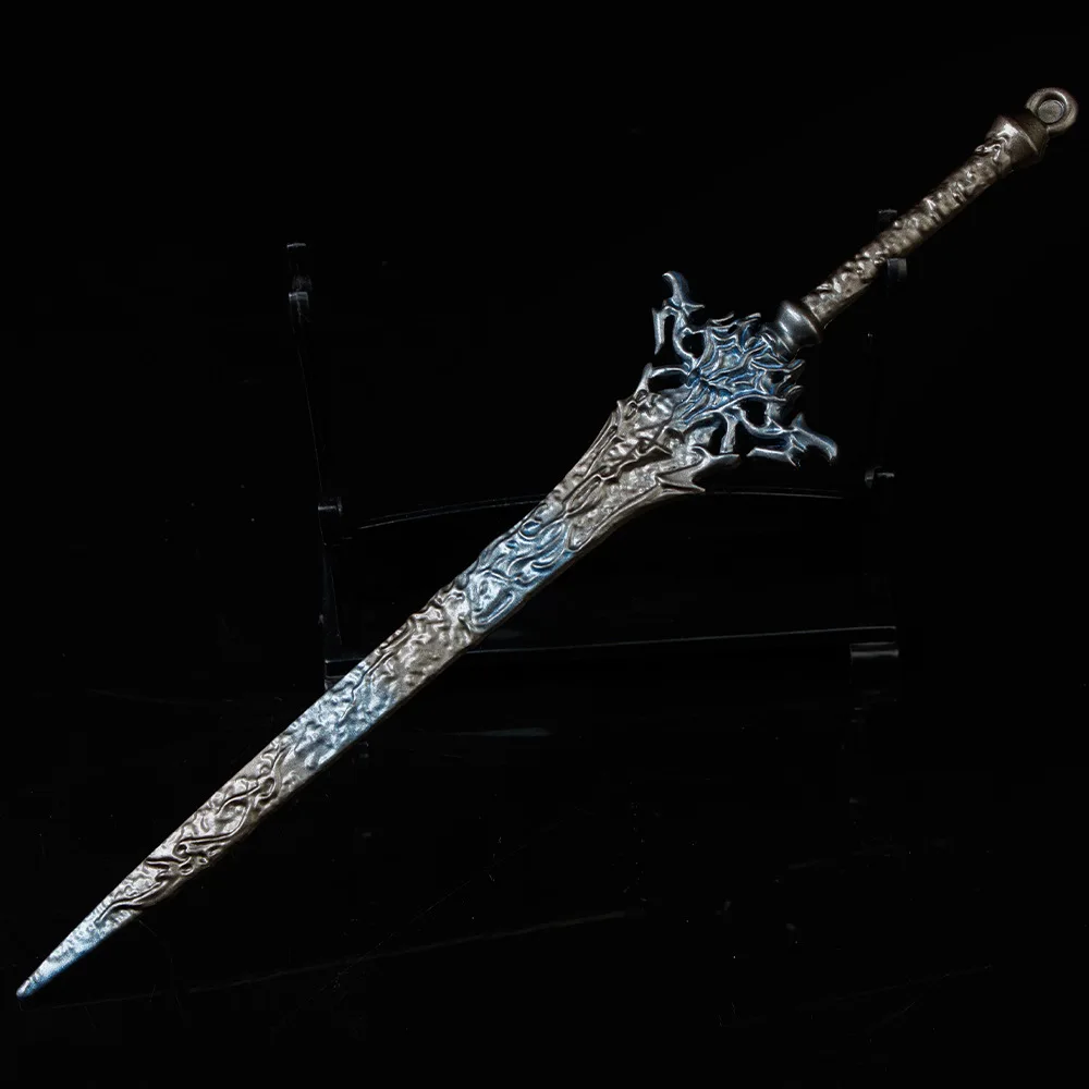 Periféricos de juego de cuchillas definitivas de 21cm, artesanía de Metal, accesorios de modelo coleccionable, adornos de decoración de escritorio, regalos de cumpleaños, juguete