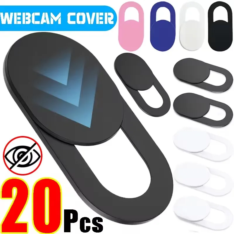 

20/5PCS Antispy Webcam Protection Cover Slider Lens Camera Privacy Cover for IPad Macbook Tablet Lens Privacy Protection Sticker