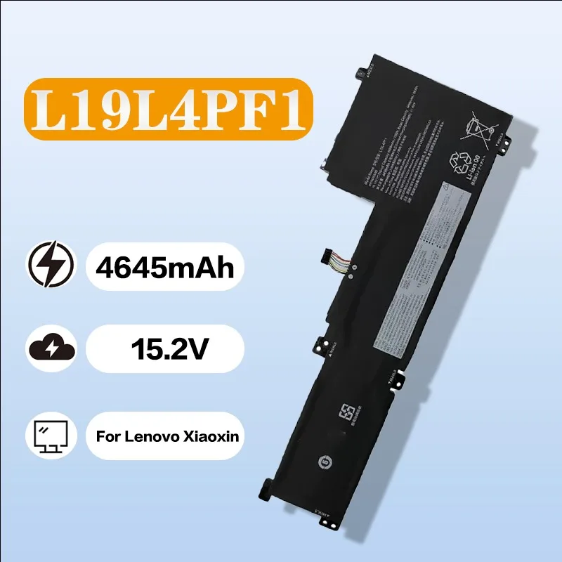 

Laptop Battery L19M / L19L4PF1 for Lenovo Xiaoxin 15 2020/2022 (IIL/ARE/ALC/ITL) 15.2V 4645mAh Replacement Notebook Battery