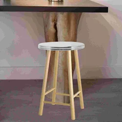 Aço inoxidável Round Bar Stool Substituição Assento, Cadeiras Acessórios, Assentos, Almofada de Abastecimento, Cadeira Giratória Pad, Estudante