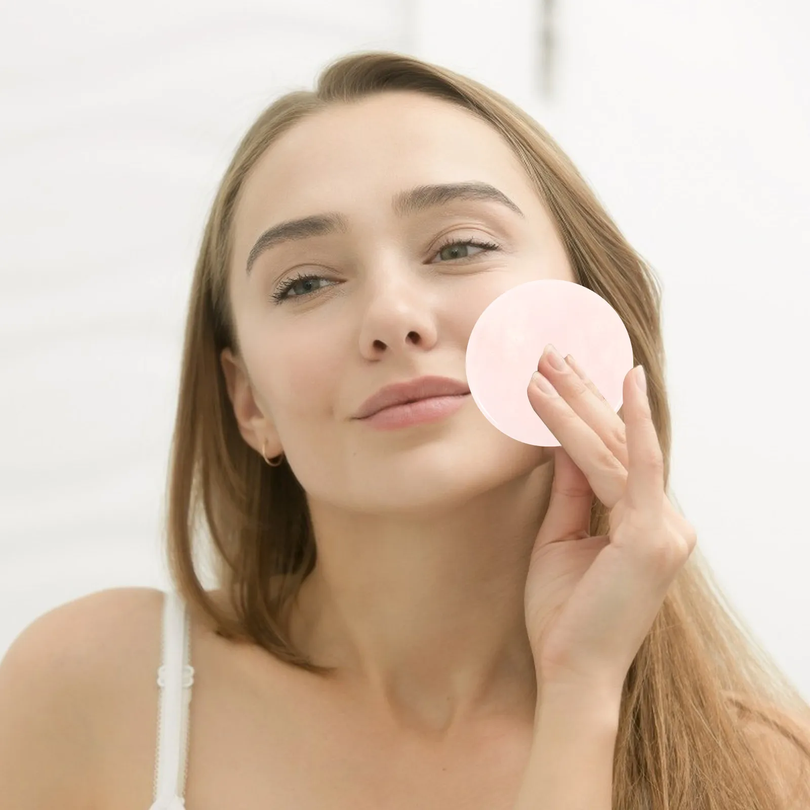 

Розовая нефритовая массажная доска из натурального камня, круглая, портативная, для массажа мышц, лица, шеи, спины, плеч, многоразовая