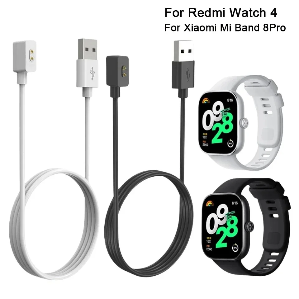 

Magnetic Chargering For Xiaomi Smart Band 8/9/8pro/9/8 Active Redmi Watch 5/3 Active/Watch 4/Band 2 Universal USB Charging Cable