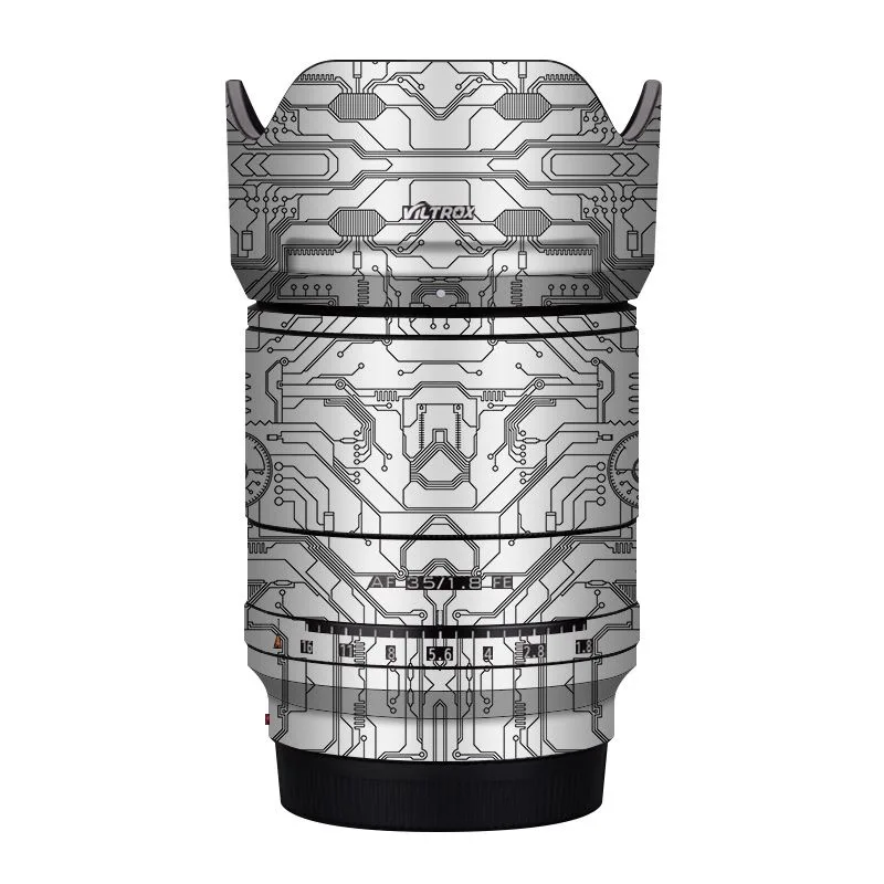 Para VILTROX AF 50 1,8 FE AF50 calcomanía de piel película de envoltura de vinilo lente cuerpo pegatina protectora abrigo AF 35mm F1.8 para Sony Mount