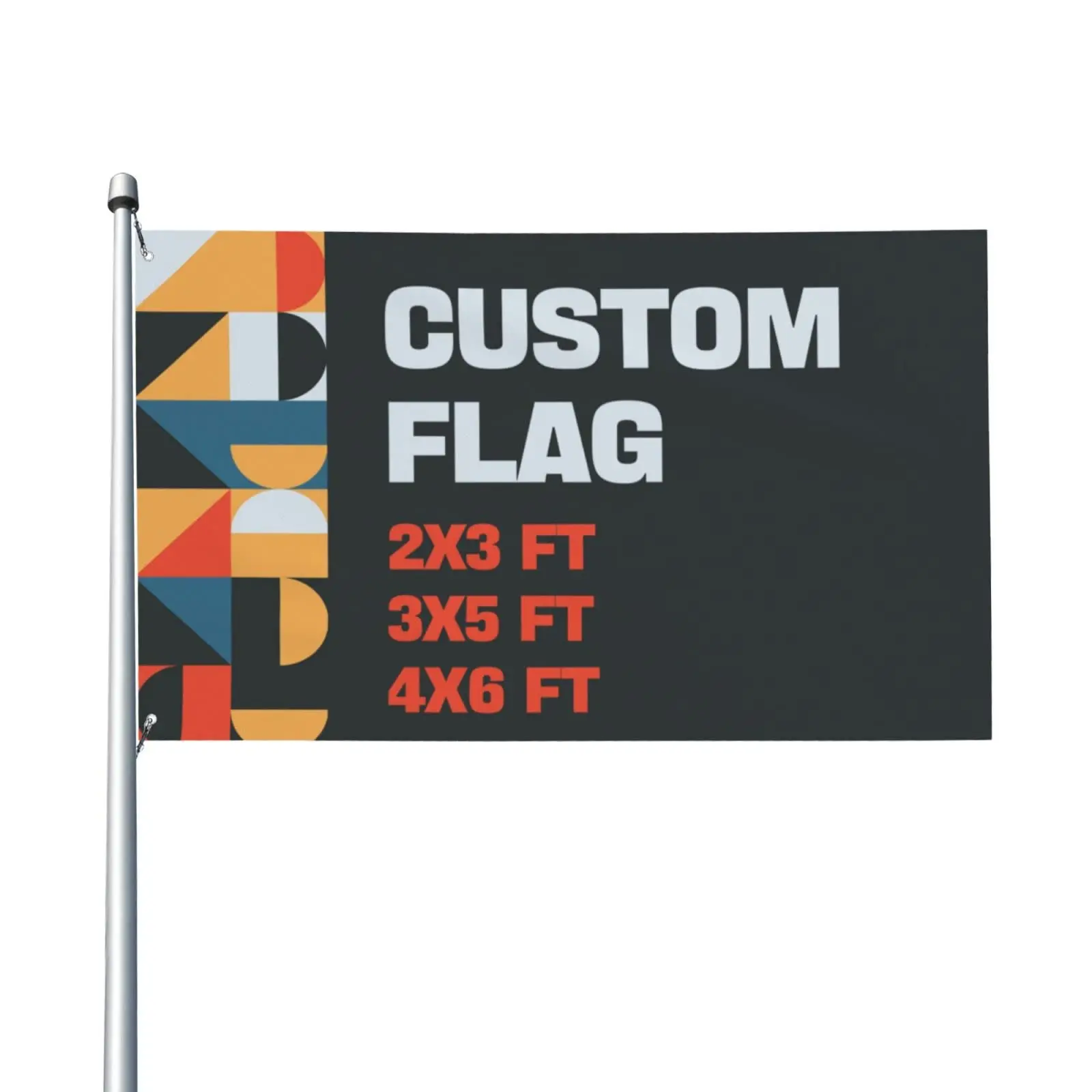 

Custom Flag Personalized Flags Add Your Own Text/Photo/Logo Outdoor Flag Banner Customize Gifts Indoor Outdoor Decoration