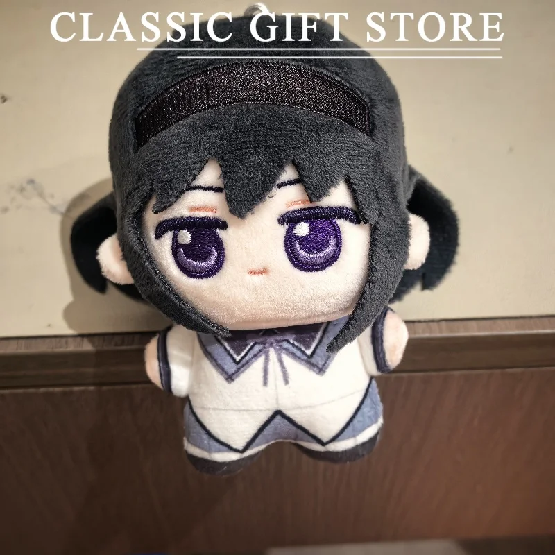 

Original 10cm Anime Cartoon Plush Toy Character Kaname Madoka Akemi Homura Doll Mini Cute Girl Gift