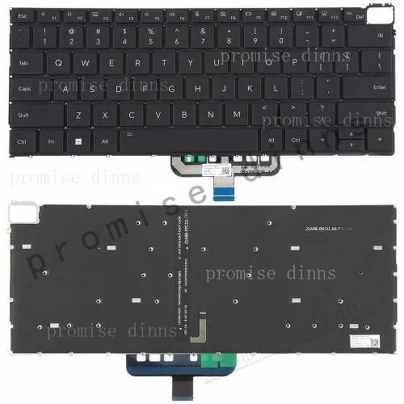 M  US Version Backlit Laptop Keyboard for MagicBook 21/22 V14 HGF-W56/W76 GLO-F56/F76