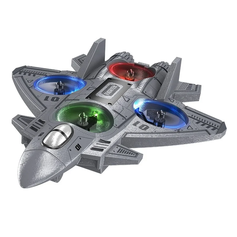 Hot Sale RC Drone Airplane Long Flight Time Altitude Hold Crash Resistant Foam Quadcopter Flying Toy for Kids Beginners Gift