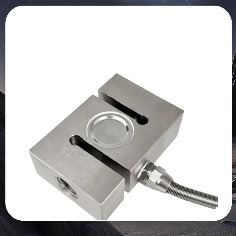 100 كجم-2T S-نوع ثنائي الاتجاه ضغط التوتر تحميل خلية عالية السعة قوة الاستشعار لأنظمة الصناعية الصغيرة الحجم