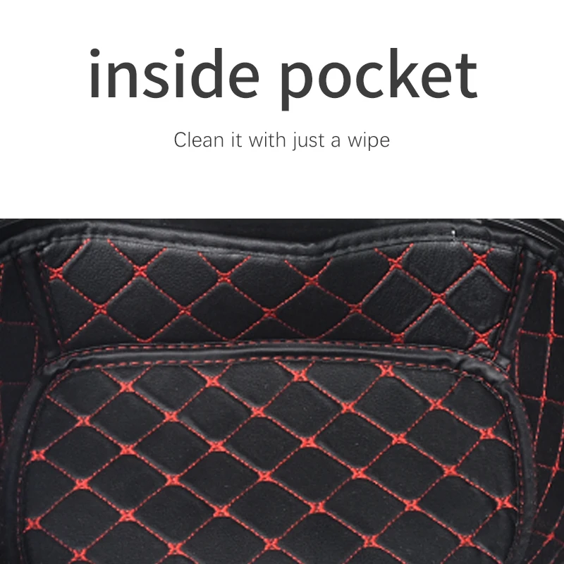 Bantalan bagasi sepeda motor universal, liner kotak ekor, lapisan bagasi, lembut dan nyaman, ukuran yang serasi