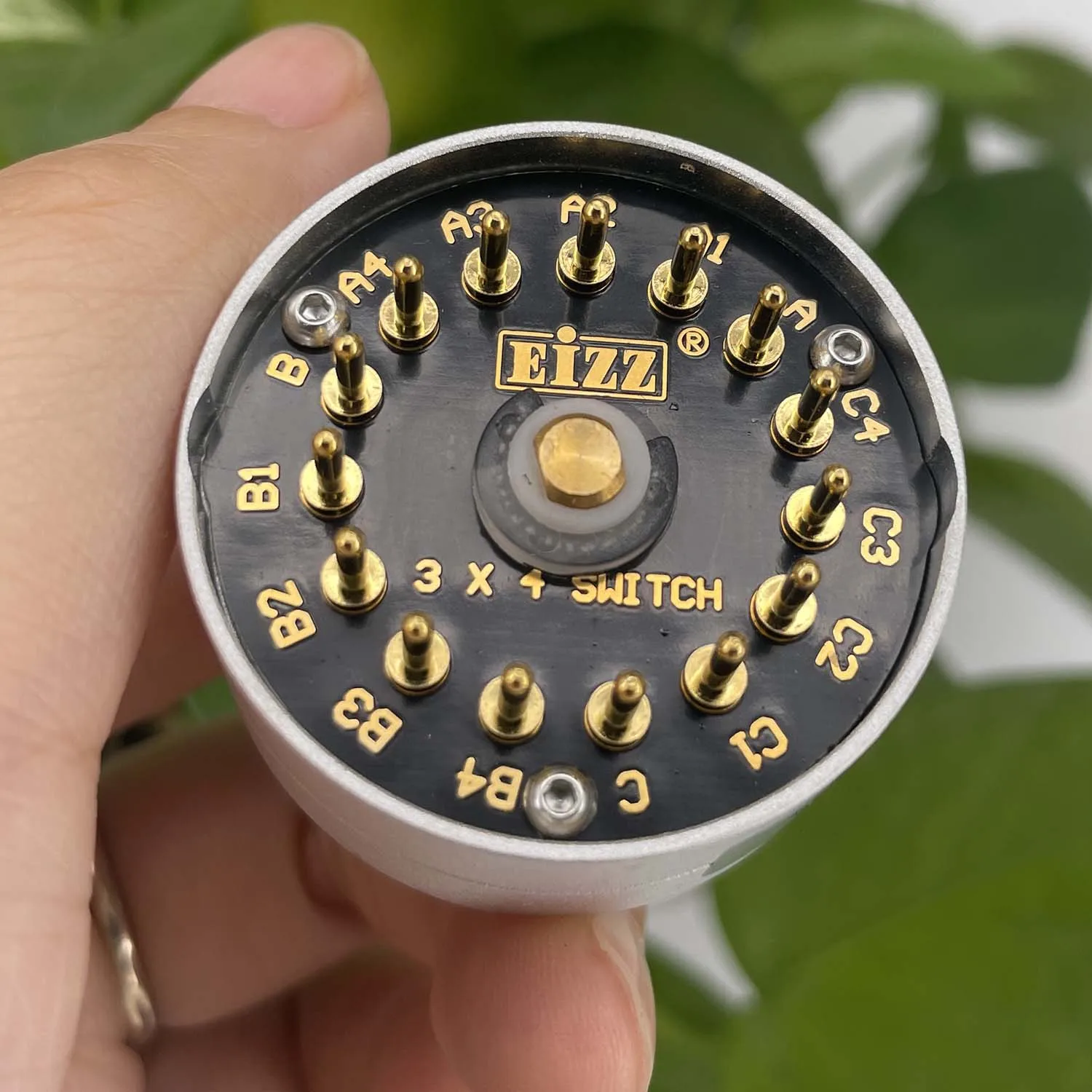 EIZZ 3-позиционный 4-позиционный 3-позиционный поворотный переключатель Селектор источника сигнала Выбор поворотного сигнала Поворотный переключатель регулировки HIFI Audio AMP