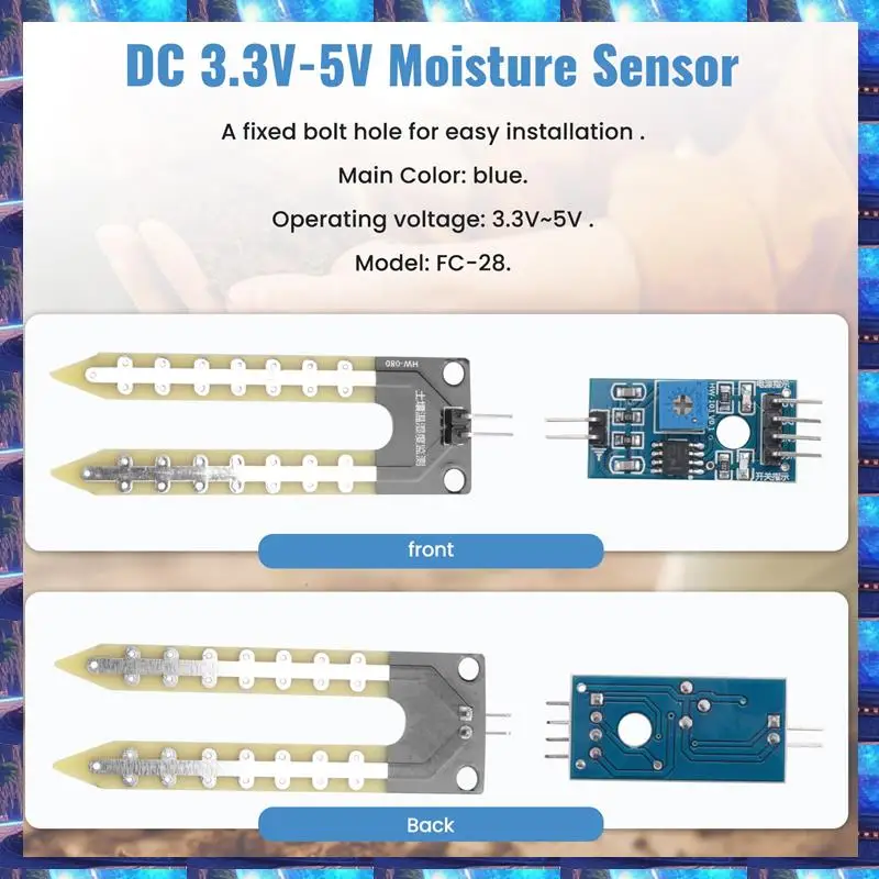 2025 Soil Hygrometer Detection Module Moisture Sensor FC-28 DC 3.3V-5V,Soil Hygrometer Detection Module Moisture Sensor FC-28 DC