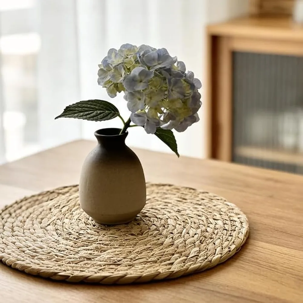 Natural Rattan Placemats Set Of 4 Stylish Woven Placemats Designed With Attention For Everyday