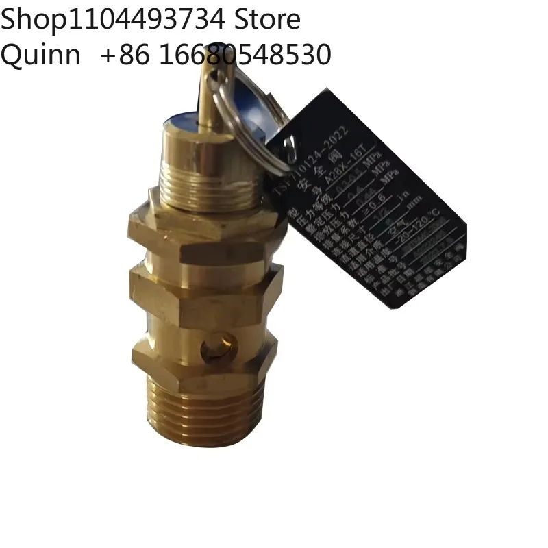 

YTHot Sale New Condition Industrial Compressor Parts Safety Valve Pressure Relief Release Valve Piston-for Industrial Use Metal