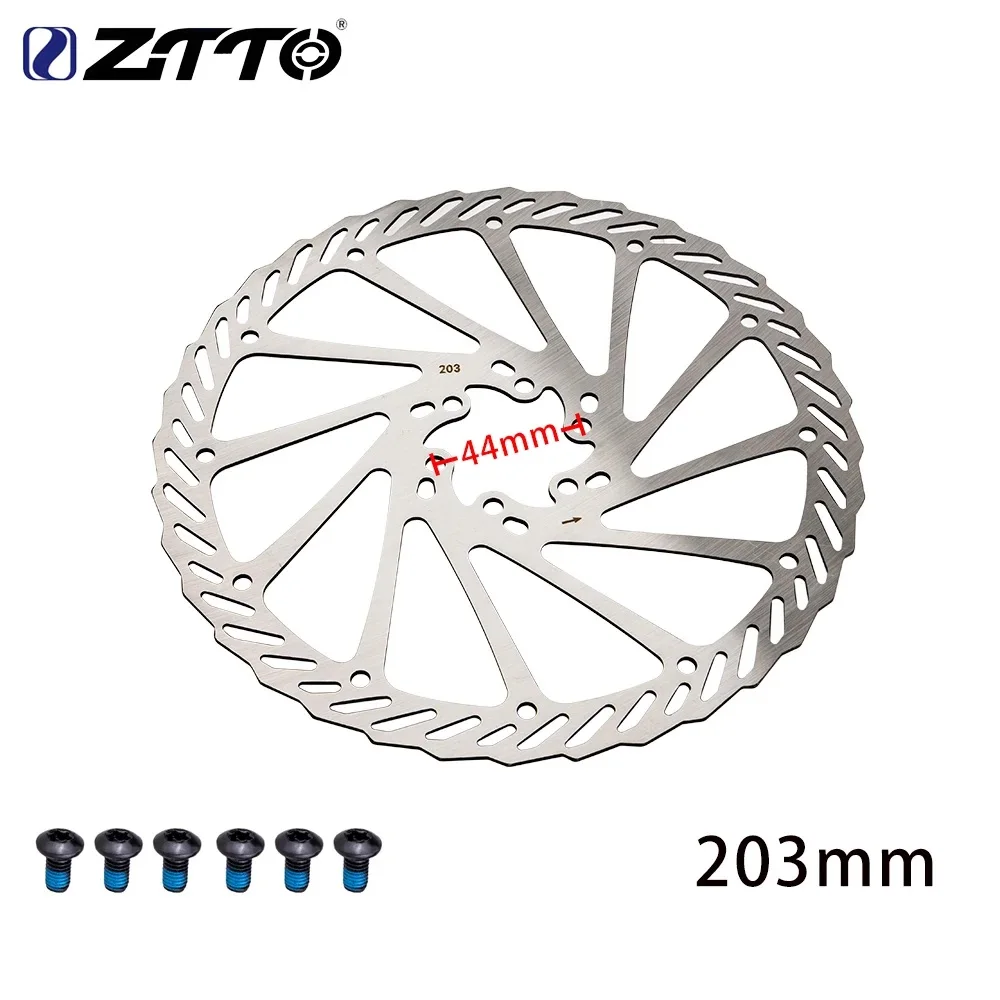 ZTTO Edelstahl Hydraulischer Scheibenbremsen-Rotor für MTB Rennrad - Verschiedene Größen 120mm/140mm/160mm/180mm/203mm 6 Zoll – Detail 9